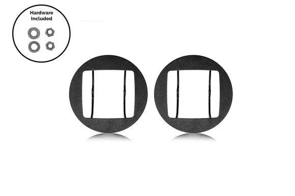 Cali Raised 2005-2011 Toyota Tacoma Led Fog Light Pod Rep Brackets Kit - Brackets W/ 18W Pods