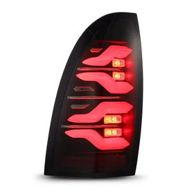 AlphaRex 05-15 Toyota Tacoma LUXX LED Taillights Blk w/Activ Light/Seq Signal - 0
