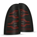 AlphaRex 05-15 Toyota Tacoma LUXX LED Taillights Blk/Red w/Activ Light/Seq Signal-1