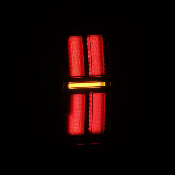 AlphaRex 05-15 Toyota Tacoma NOVA Prismatic LED Tail Lights - Alpha-Black