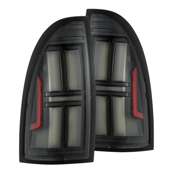 AlphaRex 05-15 Toyota Tacoma NOVA LED Tail Lights - Black