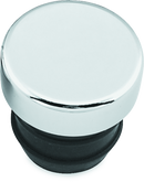 Bikers Choice Big Twin & XL Chrome Custom Oil Tank Cap 1 3/16 Inch Push In Replaces H-D 62644-84T-1