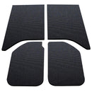 DEI 11-18 Jeep Wrangler JK 2-Door Boom Mat Headliner - 4 Piece - Black-1