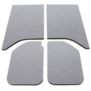 DEI 11-18 Jeep Wrangler JK 2-Door Boom Mat Headliner - 4 Piece - Gray-1
