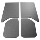 DEI 11-18 Jeep Wrangler JK 2-Door Boom Mat Headliner - 4 Piece - Gray Leather Look-1