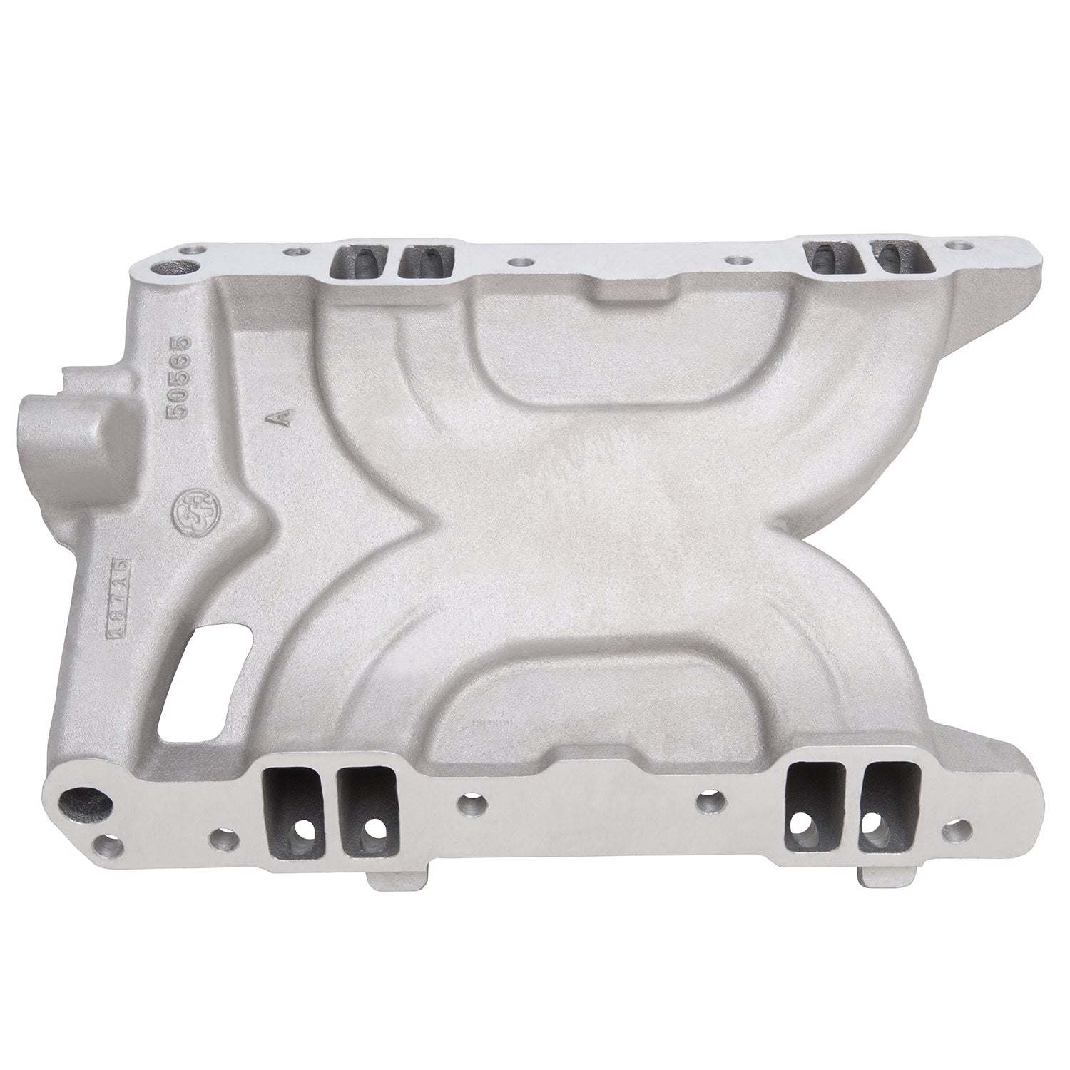 Edelbrock Manifold Torker II Pontiac 389/455 for STD Flange Tb - 0