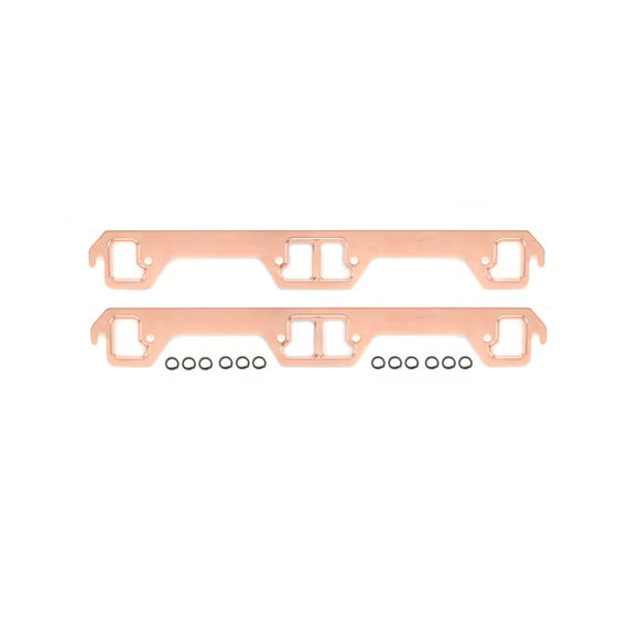 Mr. Gasket Copper Seal Header Gaskets 1970-1979 AMC 304, 360, 390, 401. Dogleg Ports, 1.25 Inch x 1.75 Inch