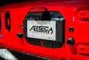 Artec Industries 18-25 Jeep Wrangler JL Sahara Jl Spare Tire Delete Kit V2 - Powdercoated Alum-4