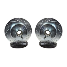 Baer Sport Rotors 94-96 Chevrolet Impala SS, 91-96 Caprice w/9.5" or 11" Rear Drum or Rear Disc, 91-96 Buick RoadMaster, 91-92 Cadillac Brougham RWD w/2" Rear Shoes & 93-96 Fleetwood w/ABS & 2" Rear Shoes