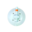 SeaSucker 6in. SeaSucker w/Flat-Top Stainless Steel D-Ring - White-1