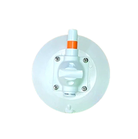 SeaSucker 6in. SeaSucker w/Flat-Top Stainless Steel D-Ring - White