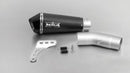 Remus 2017 Ducati Monster 1200 Hypercone Black Slip On w/Catted Connection Tube-1