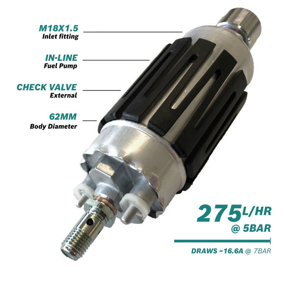 BOSCH Fuel Pump (replaces 044 Pump) Up to 400LPH