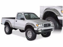 Bushwacker 95-04 Toyota Tacoma Fleetside Cutout Style Flares 4pc 74.5in Bed w/ 4WD Only - Black-1