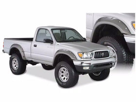 Bushwacker 95-04 Toyota Tacoma Fleetside Cutout Style Flares 4pc 74.5in Bed w/ 4WD Only - Black