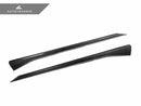 AutoTecknic G90 / G99 M5 Dry Carbon Side Skirt Extension Set-4