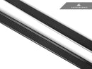 AutoTecknic Dry Carbon Fiber Side Skirt Extension Set - G60 5-Series-4