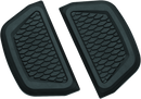 Kuryakyn Hex Passenger Board Inserts Black-1