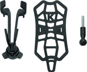 Kuryakyn Free-Flex Device Holder Perch Screw Mount Black