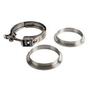 DETROIT SPEED V BAND EXHAUST KIT 3 SS EACH CONNECTION"-1