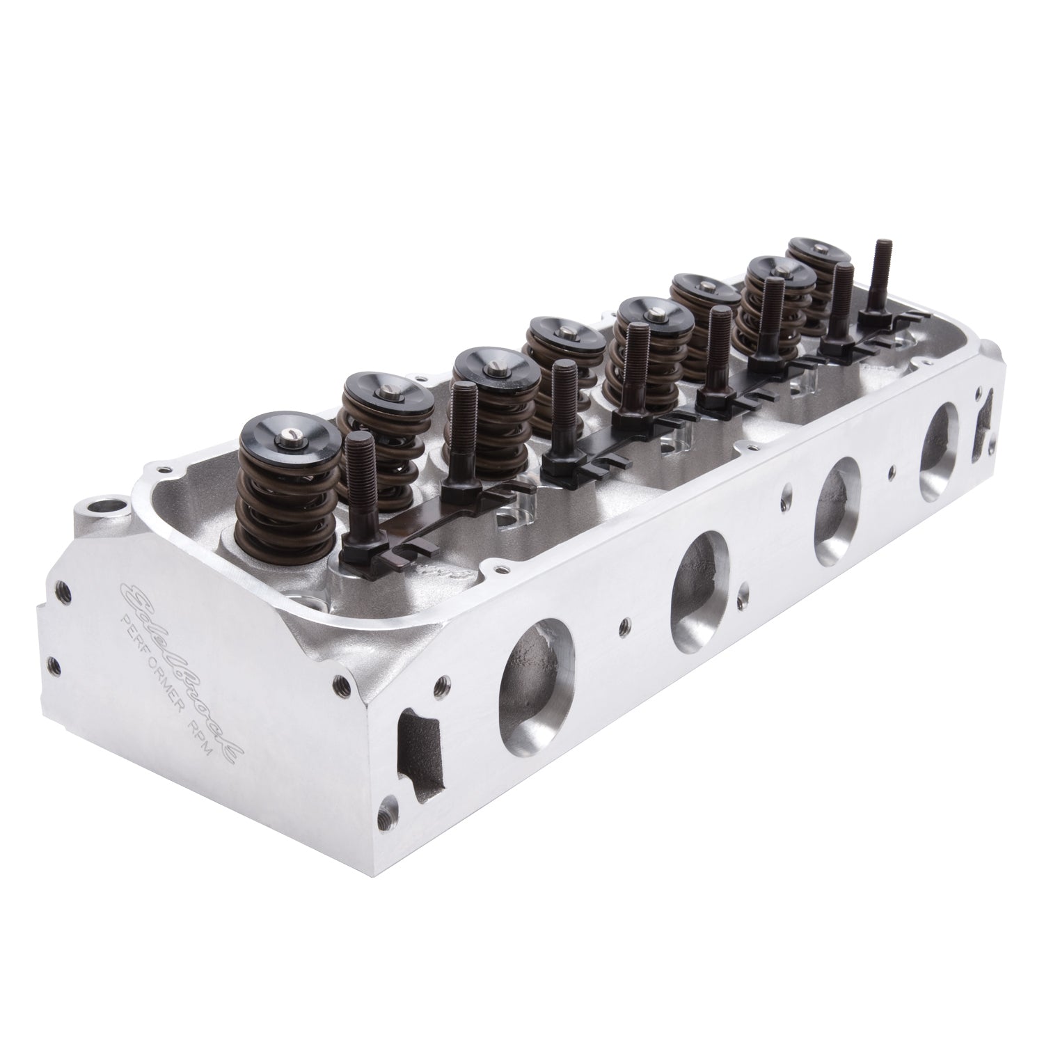 Edelbrock Cylinder Head BB Ford Performer RPM 460 75cc for Hydraulic Roller Cam Complete - 0