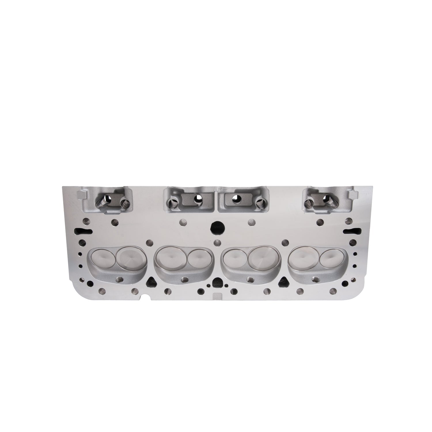 Edelbrock Cylinder Head SBC Performer RPM Straight Spark Plugs 70cc - 0