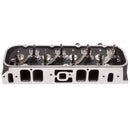 Edelbrock Single Marine BBC Rect Port Head w/ Valves-1