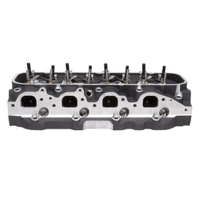 Edelbrock Single Marine BBC Rect Port Head w/ Valves - 0
