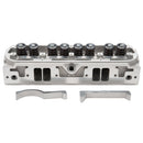 Edelbrock Cylinder Head SB Chrysler Victor In-Line 16 Complete w/ Solid Roller Springs-1