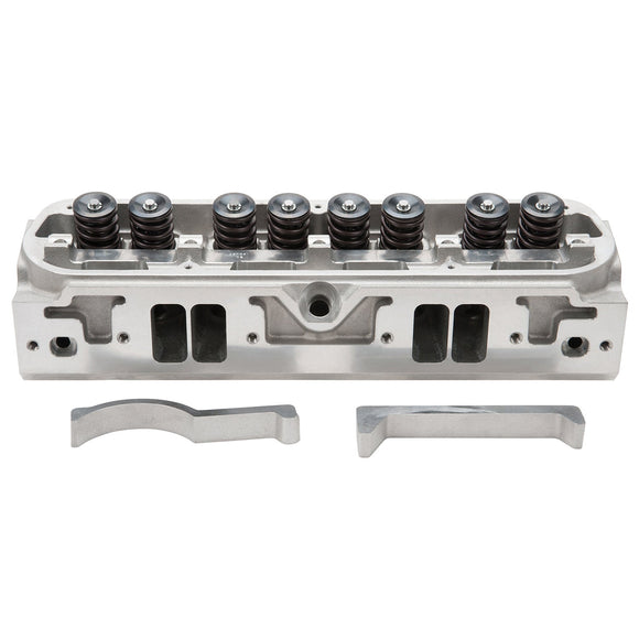 Edelbrock Cylinder Head SB Chrysler Victor In-Line 16 Complete w/ Solid Roller Springs