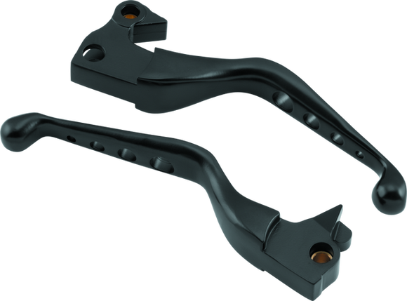 Bikers Choice 04-13 XL Black Holed Lever Set