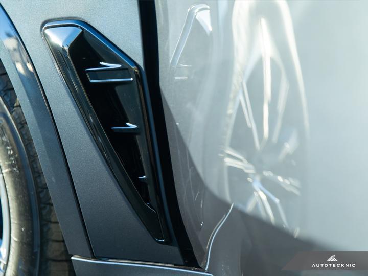 AutoTecknic Glazing Black Fender Trim Set | BMW F95 X5M | BMW G05 X5