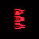 AlphaRex 07-08 Dodge Ram1500/07-09 Dodge Ram 2500+3500 Luxx-Series LED Tail Lights(Pair) Black/Red-3