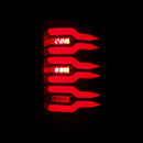 07-13 Chevy Silverado LUXX-Series LED Tail Lights Black-Red-4