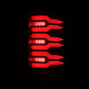 07-13 Chevy Silverado LUXX-Series LED Tail Lights Black-Red-2