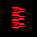 07-13 Chevy Silverado LUXX-Series LED Tail Lights Black-Red-3