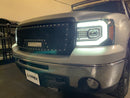 AlphaRex 07-13 GMC Sierra 1500 (No Clsc) LUXX-Series LED Proj HL Chrome w/Actv Lgt & Seq.Sig / DRL-2