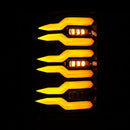 AlphaRex 07-13 GMC Sierra 1500/2500HD/3500HD Luxx Series LED Tail Lights - Alpha Black-5