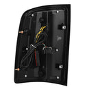 AlphaRex 07-13 GMC Sierra 1500/07-14 2500/3500HD (No Clsc/Dually) Luxx-Series LED Tail Lghts Blk Red-3