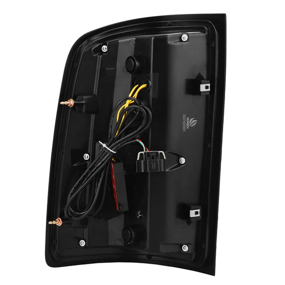 AlphaRex 07-13 GMC Sierra 1500/07-14 2500/3500HD (No Clsc/Dually) Luxx-Series LED Tail Lghts Blk Red