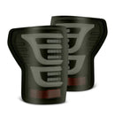 AlphaRex 07-13 Toyota Tundra LUXX-Series LED Tail Lights Black-1
