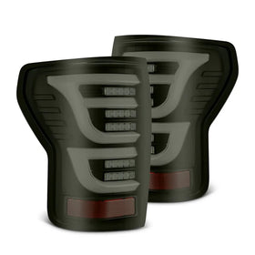 AlphaRex 07-13 Toyota Tundra LUXX-Series LED Tail Lights Black