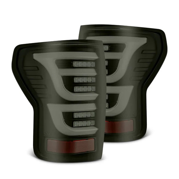 AlphaRex 07-13 Toyota Tundra LUXX-Series LED Tail Lights Black
