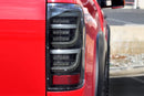 AlphaRex 07-13 Toyota Tundra LUXX-Series LED Tail Lights Black-2