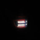 AlphaRex 07-13 Toyota Tundra LUXX-Series LED Tail Lights Black-Red-5
