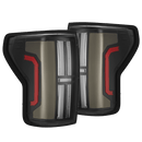 07-13 Toyota Tundra NOVA-Series Prismatic LED Tail Lights Black-1