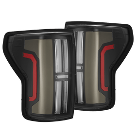 07-13 Toyota Tundra NOVA-Series Prismatic LED Tail Lights Black