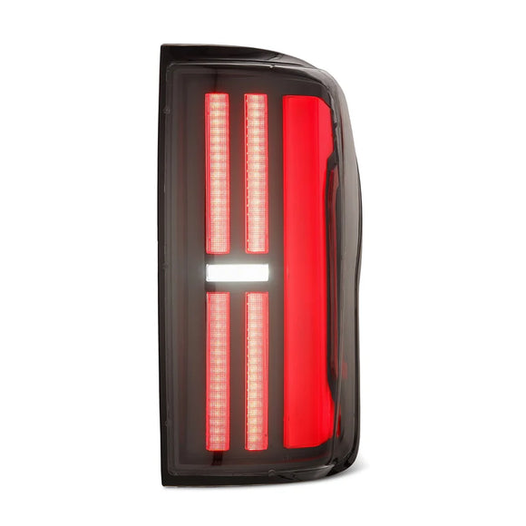 AlphaRex 07-13 Toyota Tundra Nova-Series LED Tail Lights - Black Red