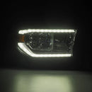 AlphaRex 07-13 Toyota Tundra / 08-17 Sequoia NOVA LED Proj HL Chrome w/Actv Light Seq. Sig + DRL-4