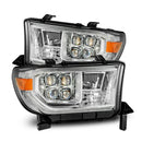 AlphaRex 07-13 Toyota Tundra / 08-17 Sequoia NOVA LED Proj HL Chrome w/Actv Light Seq. Sig + DRL-1